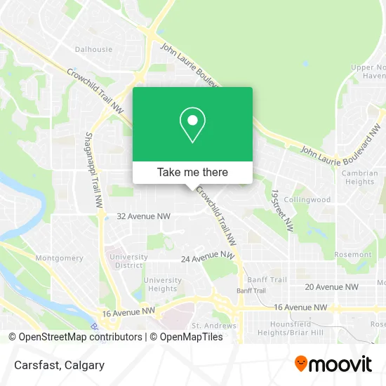 Carsfast map