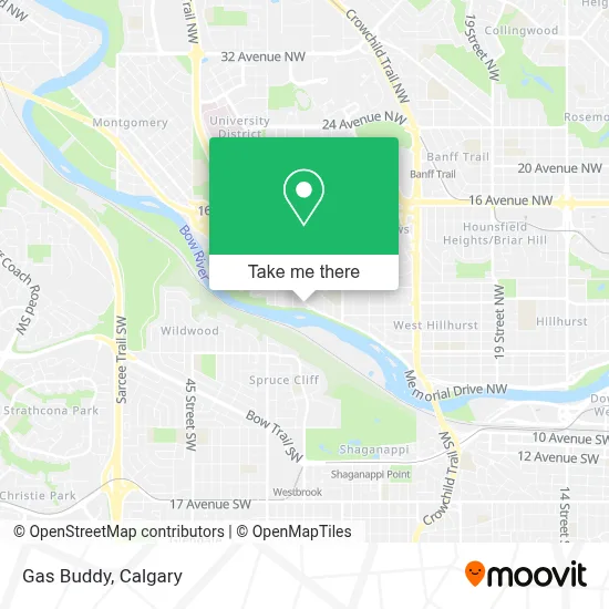 Gas Buddy map