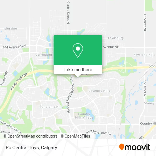 Rc Central Toys map