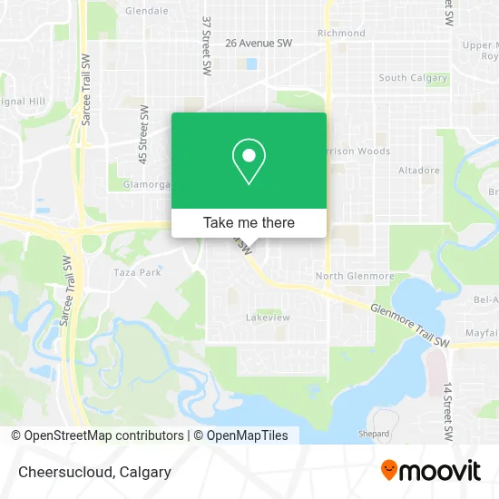 Cheersucloud map