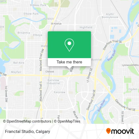 Franctal Studio map