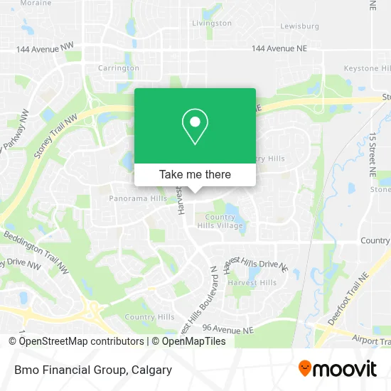 Bmo Financial Group map