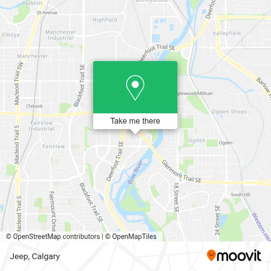 Jeep map