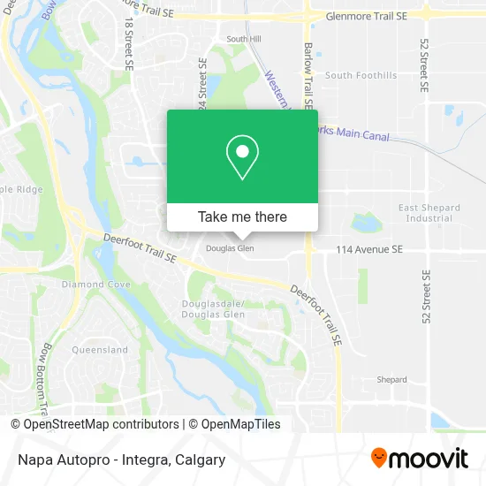 Napa Autopro - Integra map