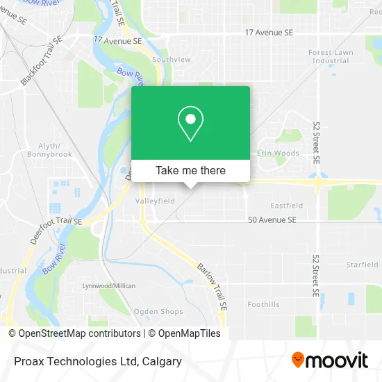 Proax Technologies Ltd map