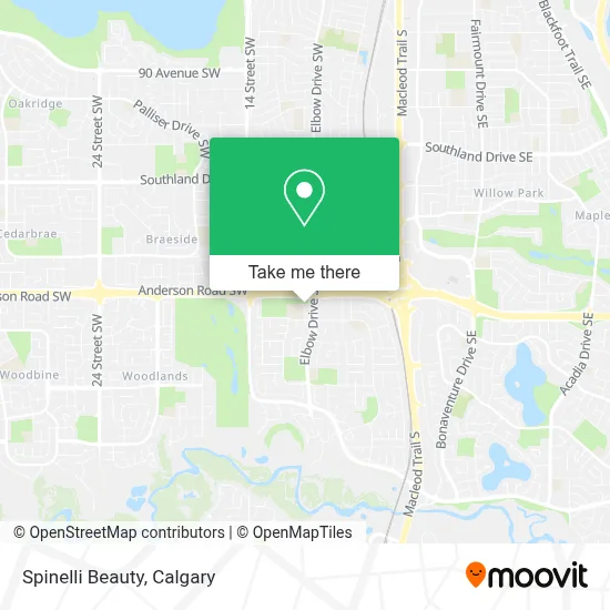 Spinelli Beauty map