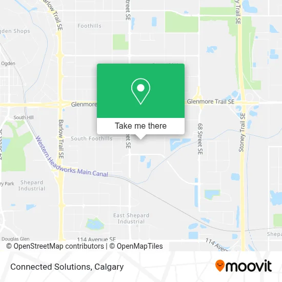 Connected Solutions map