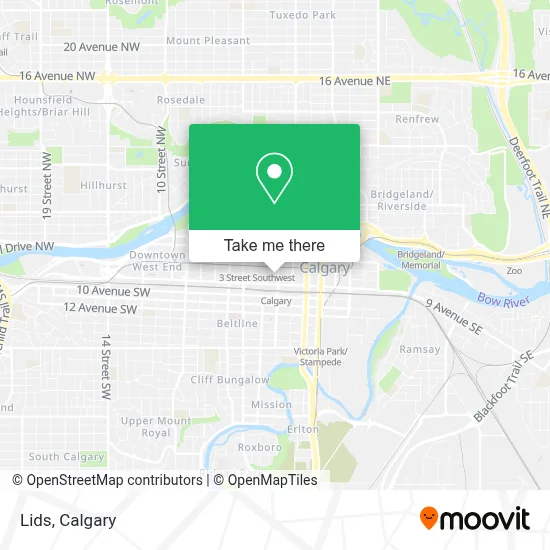 Lids map