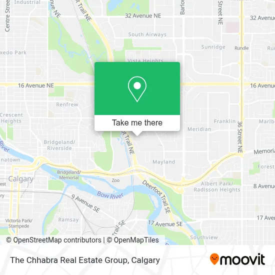 The Chhabra Real Estate Group map