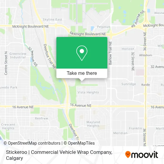 Stickeroo | Commercial Vehicle Wrap Company map
