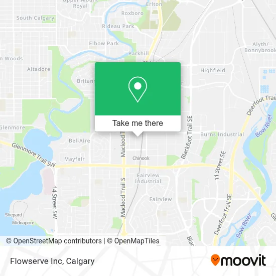 Flowserve Inc map