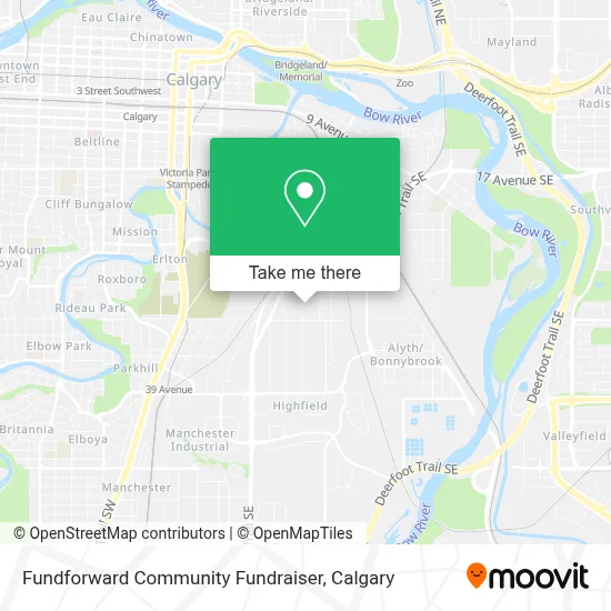 Fundforward Community Fundraiser map