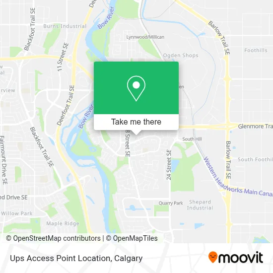 Ups Access Point Location plan
