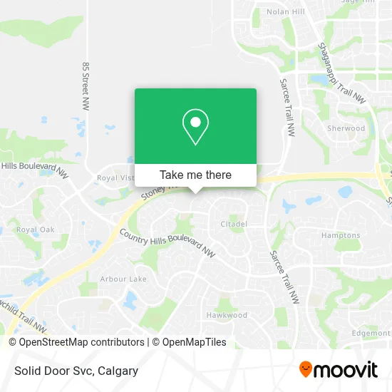 Solid Door Svc map