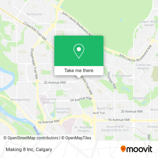Making 8 Inc map