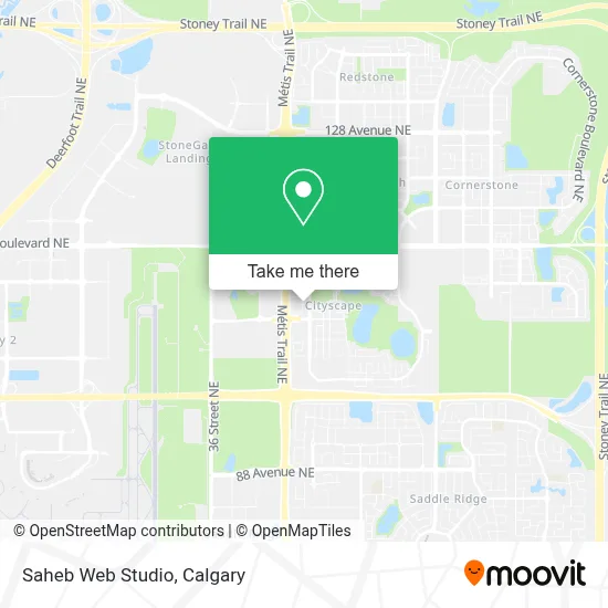 Saheb Web Studio map