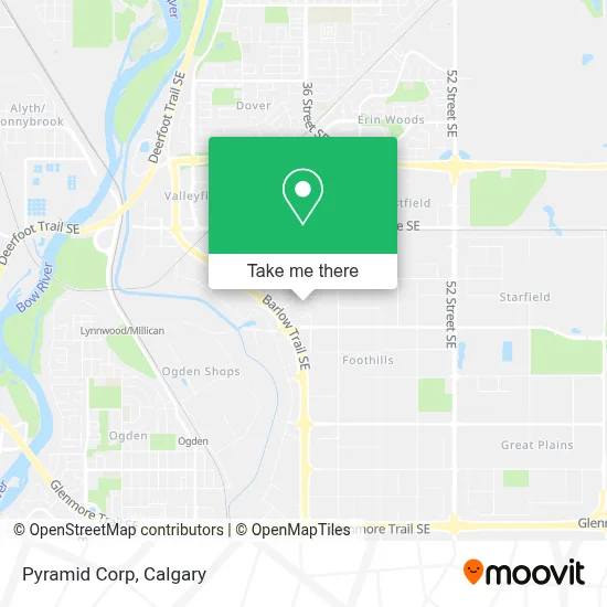 Pyramid Corp map