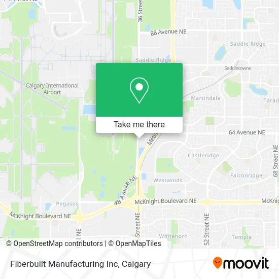 Fiberbuilt Manufacturing Inc map