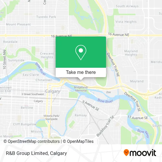 R&B Group Limited map