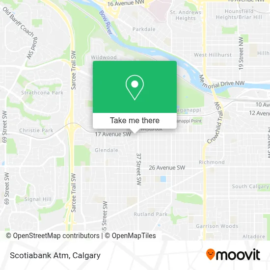 Scotiabank Atm map