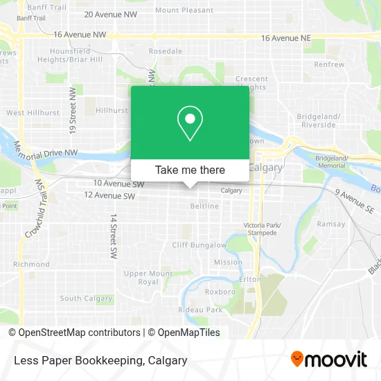 Less Paper Bookkeeping map