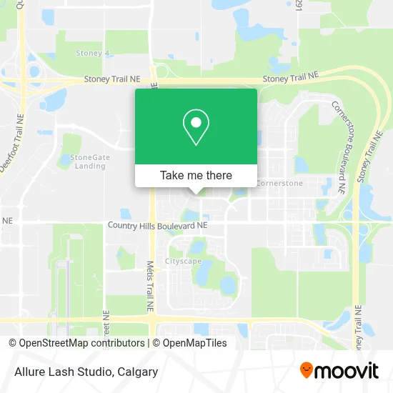 Allure Lash Studio map