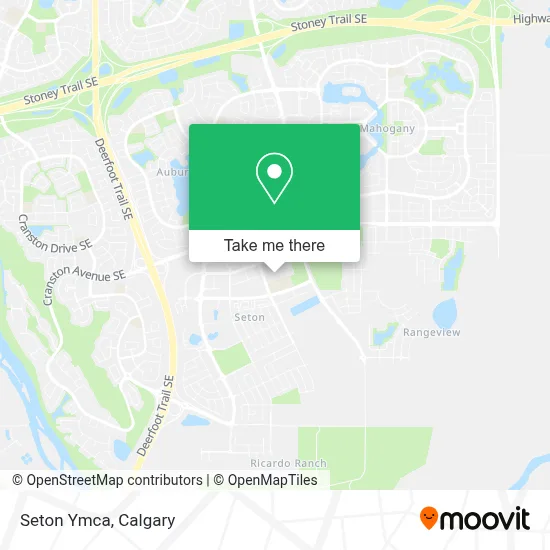Seton Ymca map
