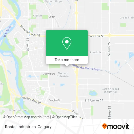 Rostel Industries map