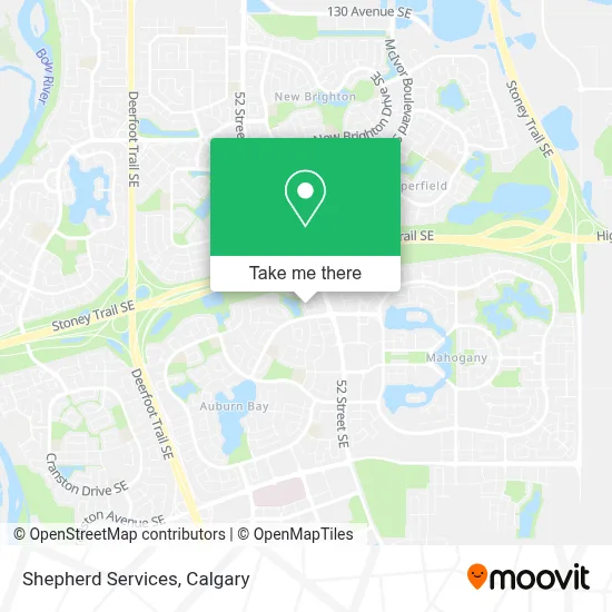 Shepherd Services map