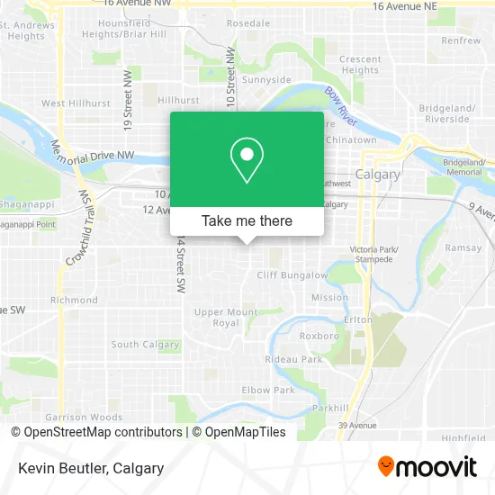 Kevin Beutler map