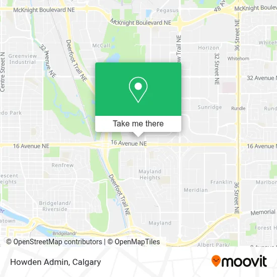 Howden Admin map
