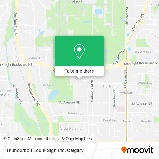 Thunderbolt Led & Sign Ltd map