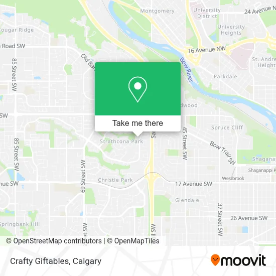 Crafty Giftables map