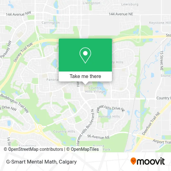 G-Smart Mental Math map