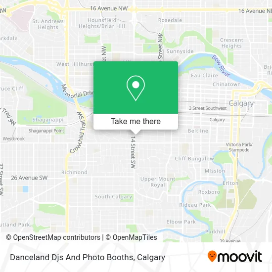 Danceland Djs And Photo Booths map
