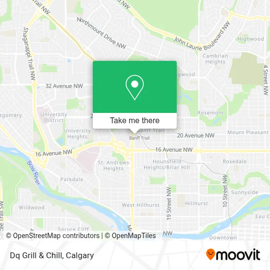 Dq Grill & Chill map