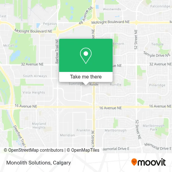 Monolith Solutions map