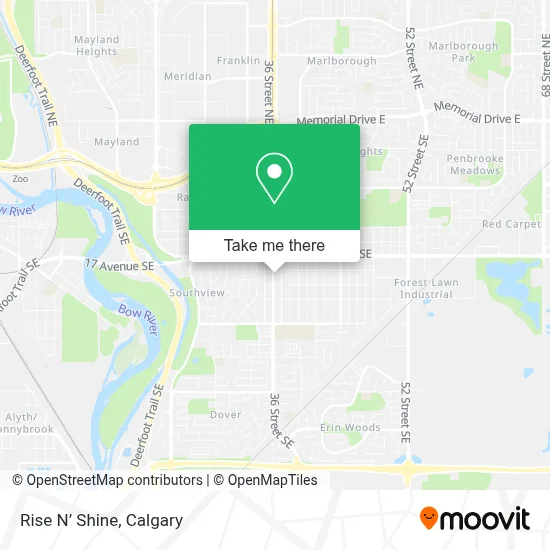 Rise N’ Shine map