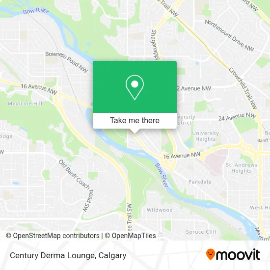 Century Derma Lounge map