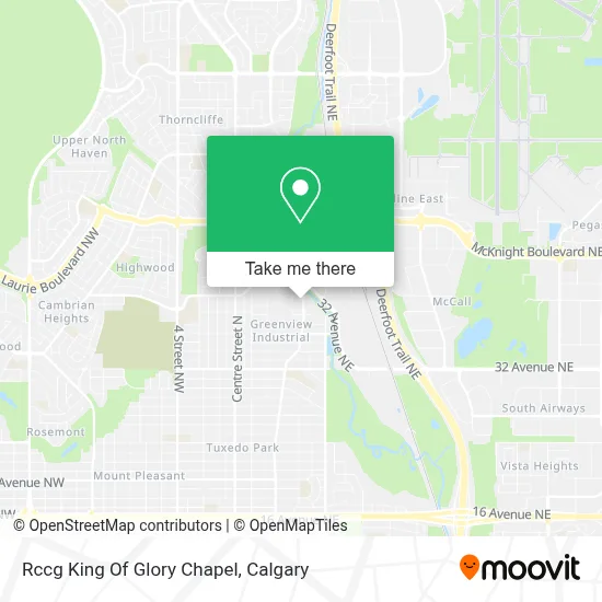 Rccg King Of Glory Chapel map