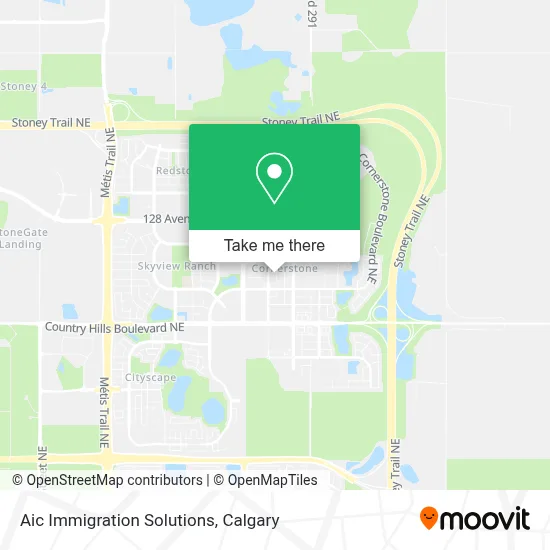 Aic Immigration Solutions map