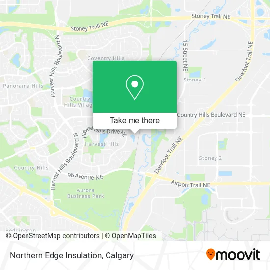 Northern Edge Insulation map