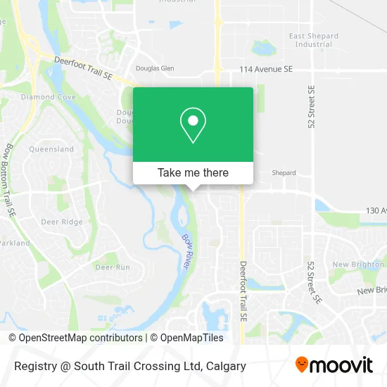 Registry @ South Trail Crossing Ltd map