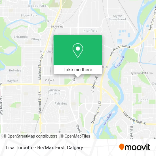 Lisa Turcotte - Re/Max First map
