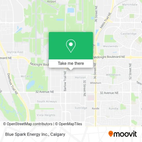 Blue Spark Energy Inc. map