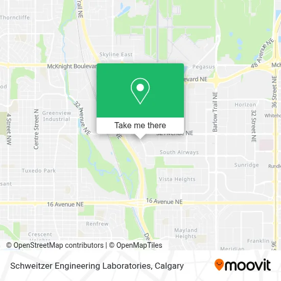 Schweitzer Engineering Laboratories map