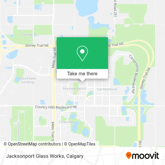 Jacksonport Glass Works map