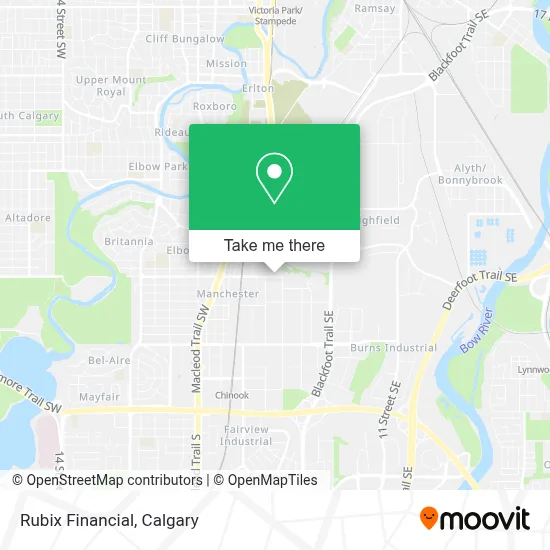 Rubix Financial map