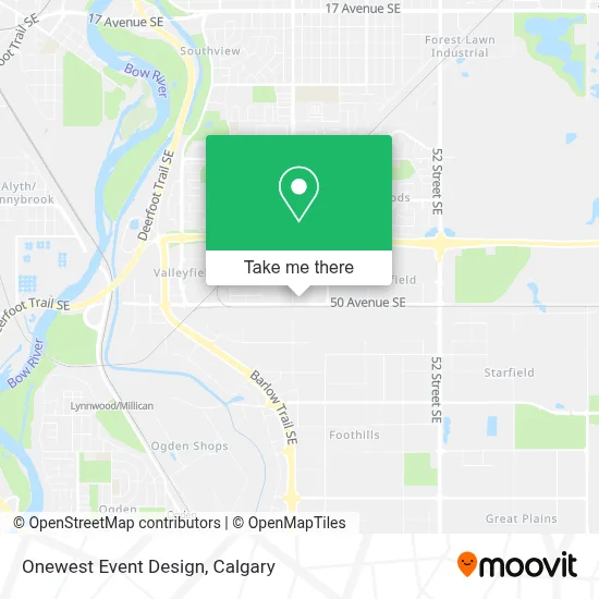 Onewest Event Design map