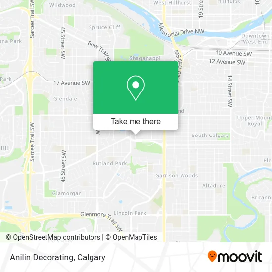 Anilin Decorating map